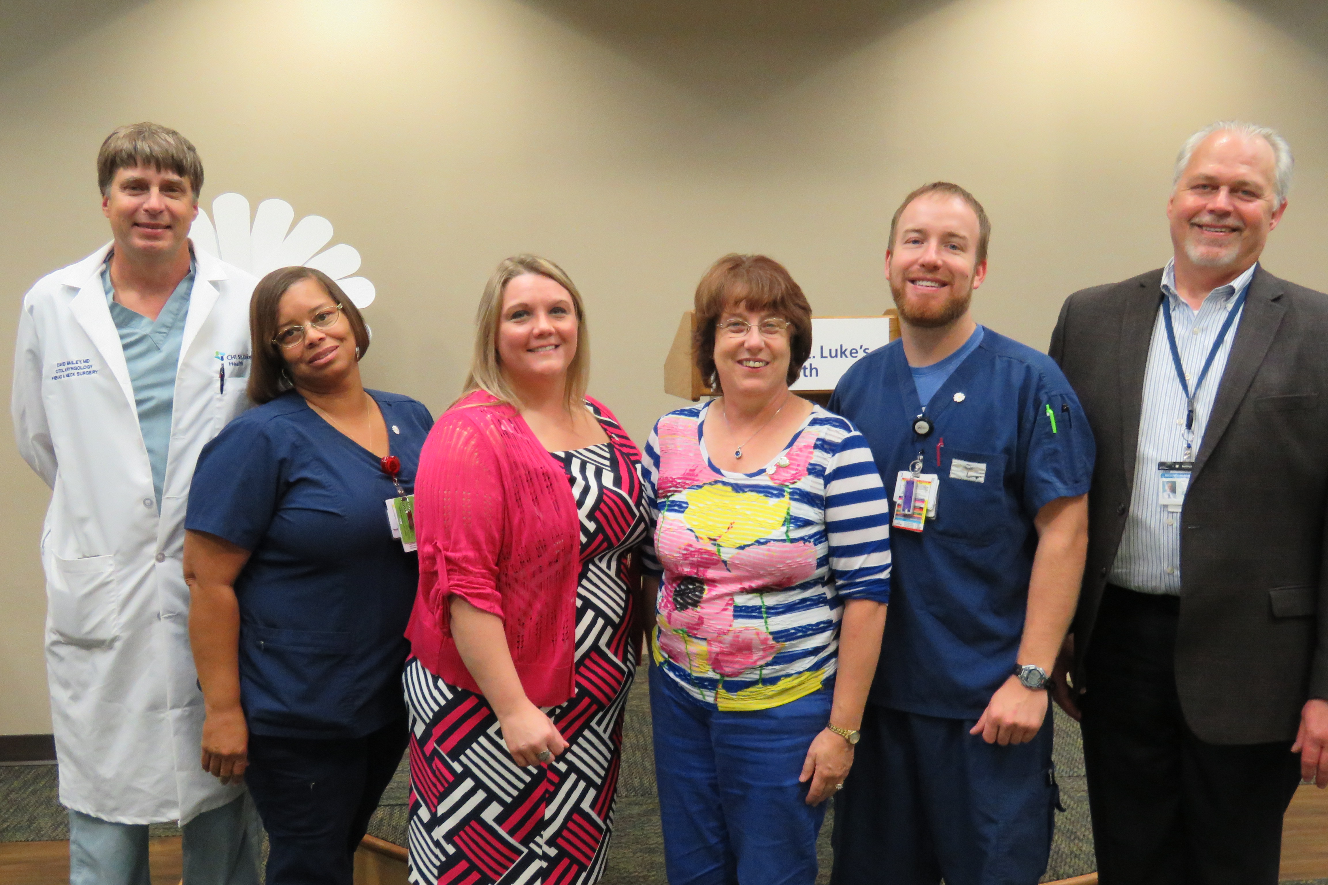 Nurses Honored with DAISY Award at CHI St. Luke’s Health Memorial Lufkin